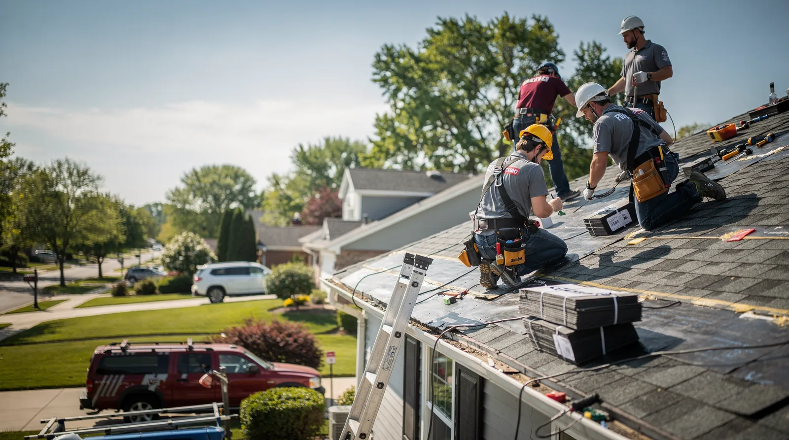 Roof Repair in Frenchville, ME around you